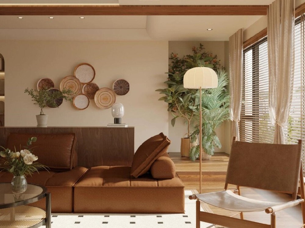 暮色下的慵懶美式復古家